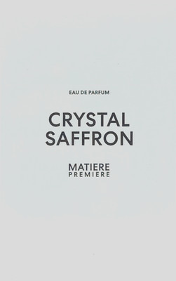 MATIERE PREMIERE CRYSTAL SAFFRON EAU DE PARFUM SPRAY UNISEX 3.3 Oz / 100 ml NEW!