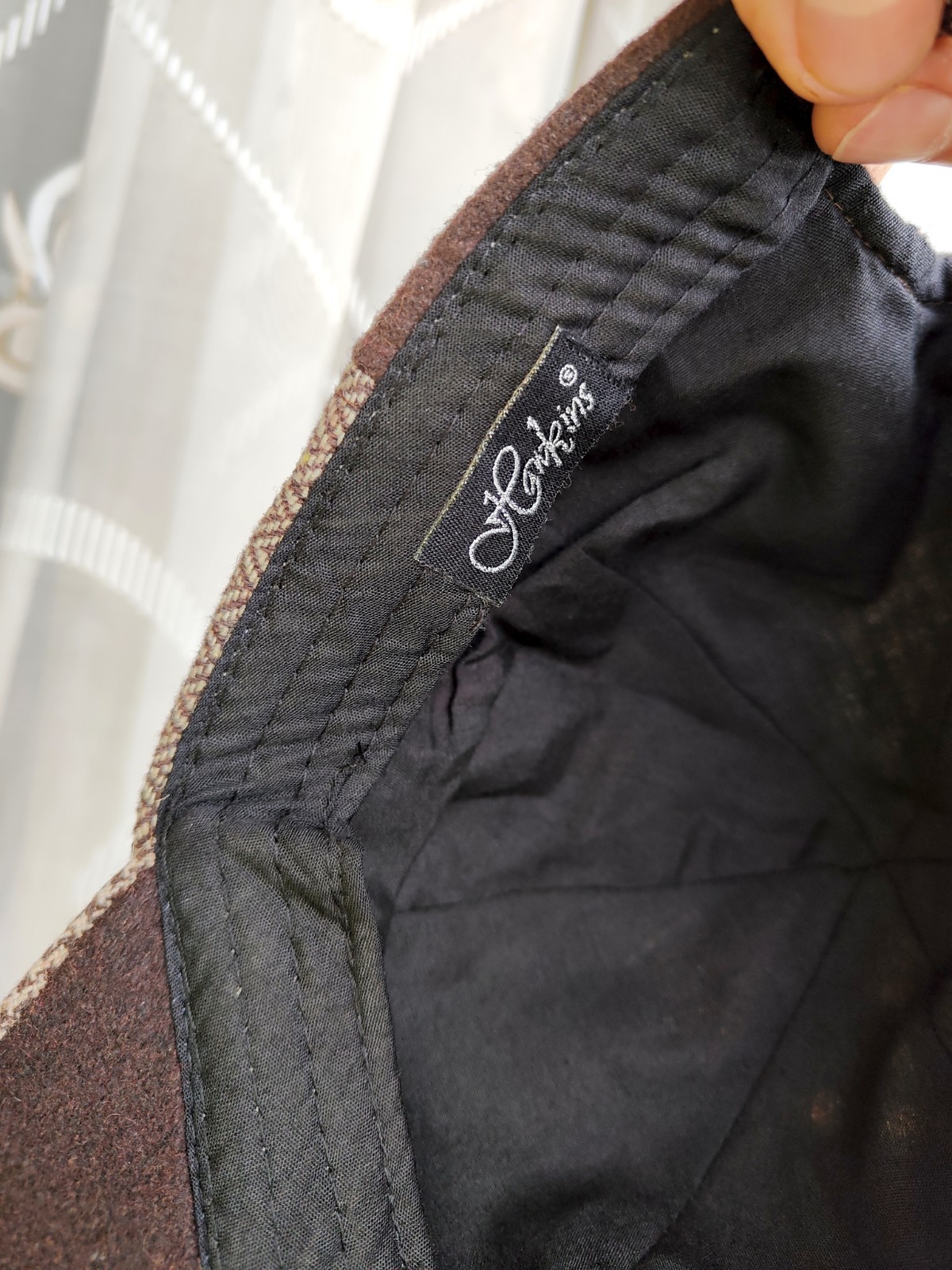 Hawkins Patchwork Baseball Cap Hat Wool Blend Mul… - image 8