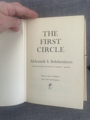 The First Circle by Aleksander I. Solzhenitsyn / 1968 Hardcover - Picture 9 of 19