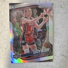 2025 Panini Prizm Lucy Olsen Rookie Prizm Washington Mystics Card #104