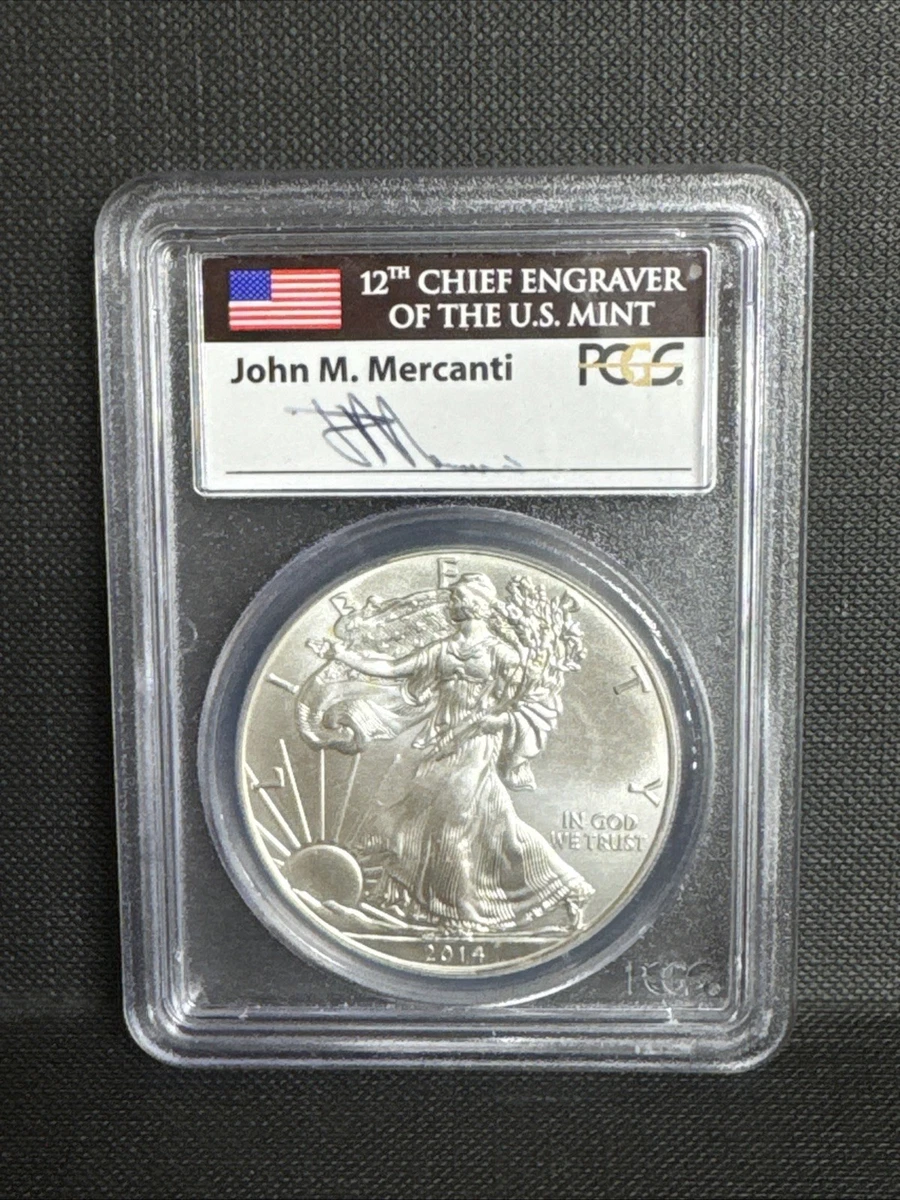 American Eagle MS 70 Graded 2014 Silver Bullion Coins for sale | eBay