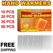 10/20/30/50PCS Hand Warmers Pairs Safe Natural Odorless Pocket Heat