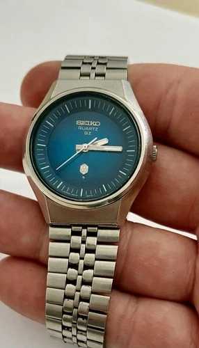 Vintage Seiko Quartz QZ 0920-8010-G Men’s Watch 36mm WORKS GREAT