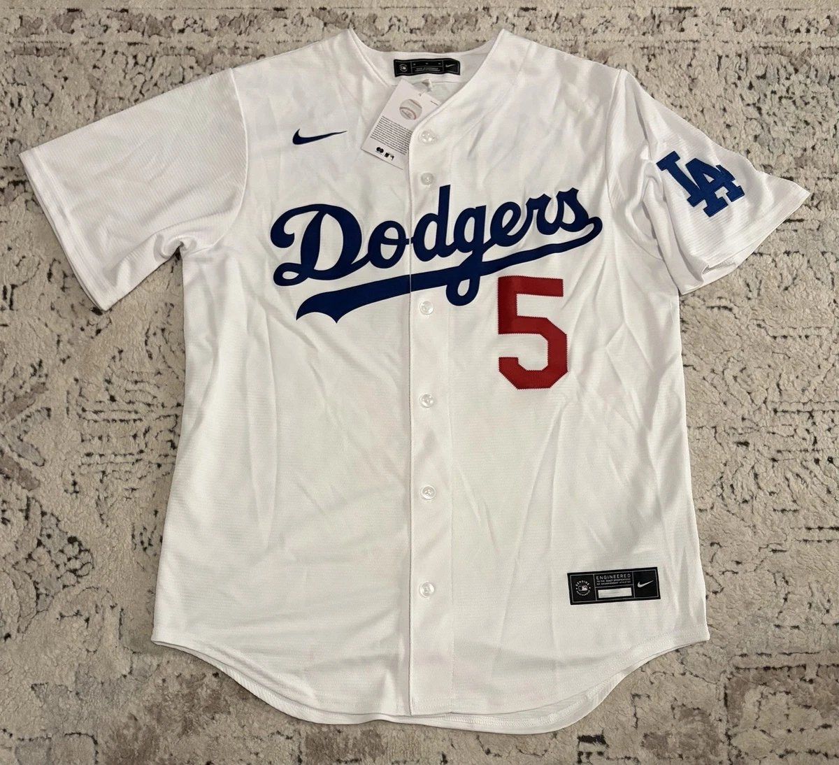 Джерси Nike Los Angeles Dodgers высшей лиги бейсбола - огромный