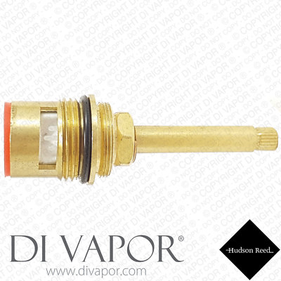 Hudson Reed 3/4'' Ceramic Disk Flow Cartridge On and Off for Triple Shower Valves
