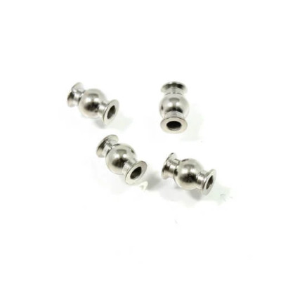 Tekno TKR8052   Pivot Balls (6.8mm, camber, strng links, steel, centered, 4pcs)