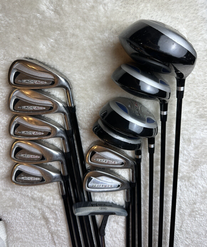 Wilson Blackjack Men's Flex Lightweight Graphite. Golf Club Complete Set 13pc ⛳️ - Picture 3 of 24