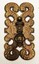 brass vintage armoire cabinet knob door handle mcm drawer pull antique hardware