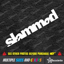Slammed Sticker Decal Jdm Illest Racing Vinyl Fatlace Drift Stance Flush
