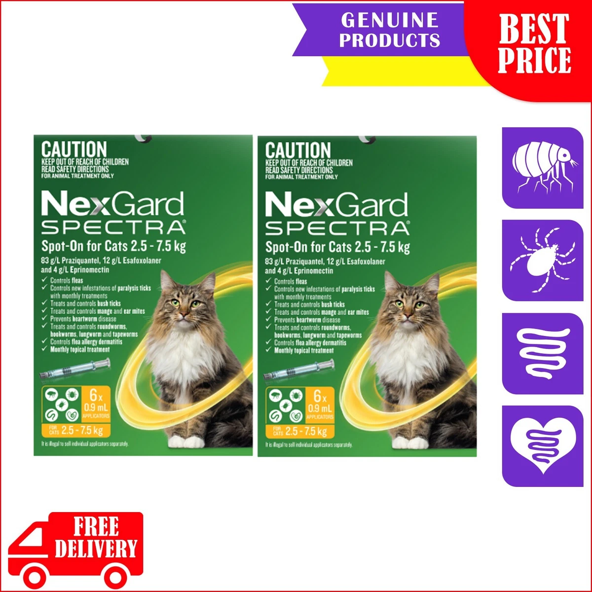 Nexgard lungworm best sale