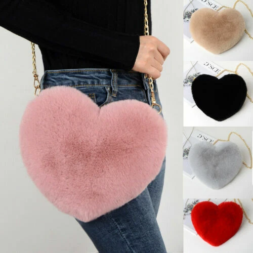Faux Fur Exterior Shoulder Bag Bags & Handbags for Women