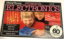 Vintage The World of Electronics 60 Experiments 1979 EDI Parts Only