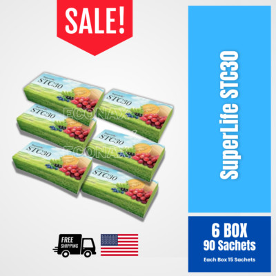 6 Boxes of Superlife STC30 Stemcell Activator Vitamins Immunity EXP 11/11/2026