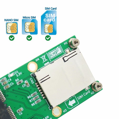 Mini PCI-E mSATA Flexible Extender cable With SIM card Slot - Picture 10 of 10
