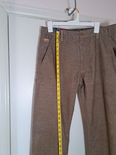 NEW Sean John Marcus Straight Fit Tapered Leg Brown Corduroy Pants Men's Size 34 - Picture 11 of 12