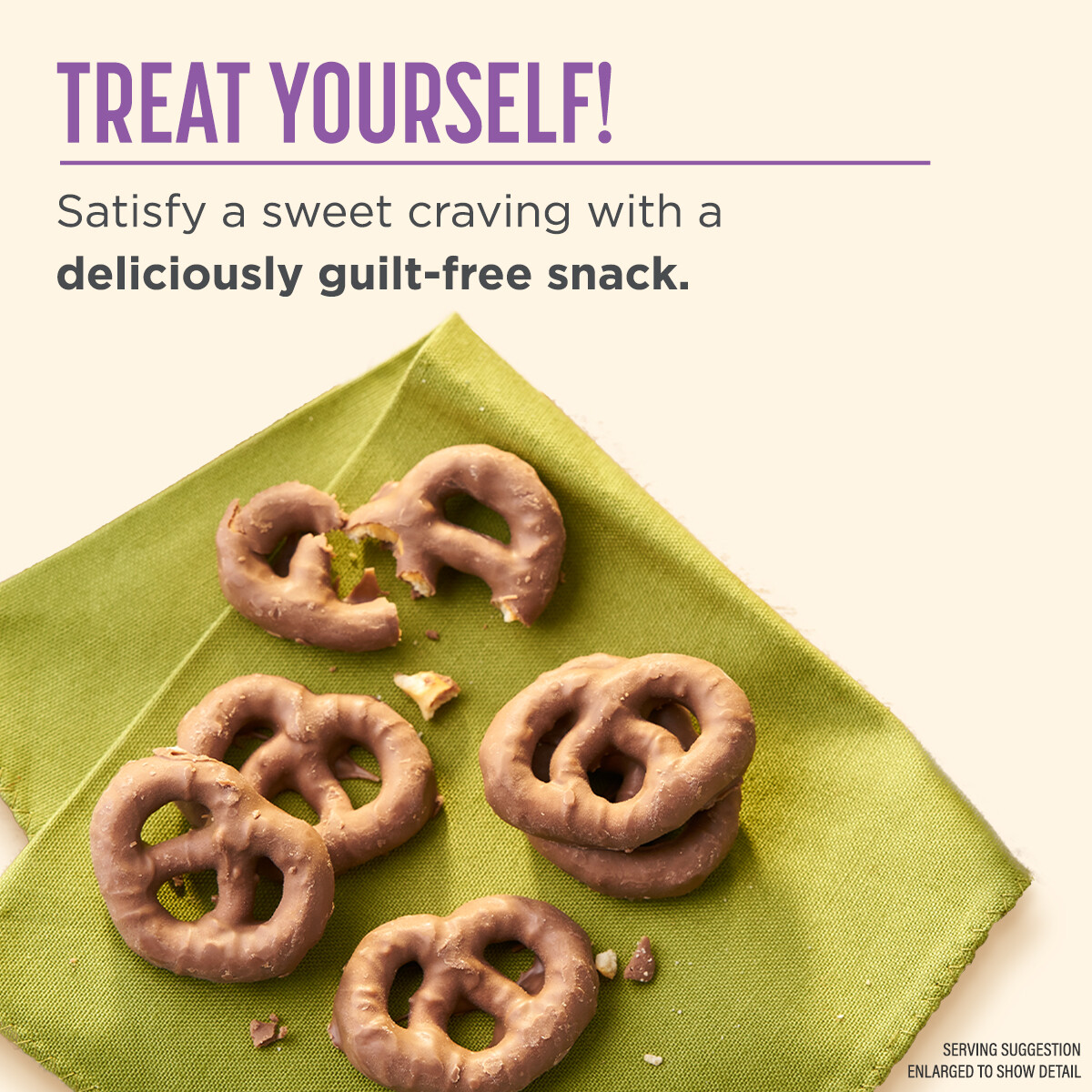 Pretzel Nibble Special Pretzels Chocolate Nutrisystem Snacks Weight