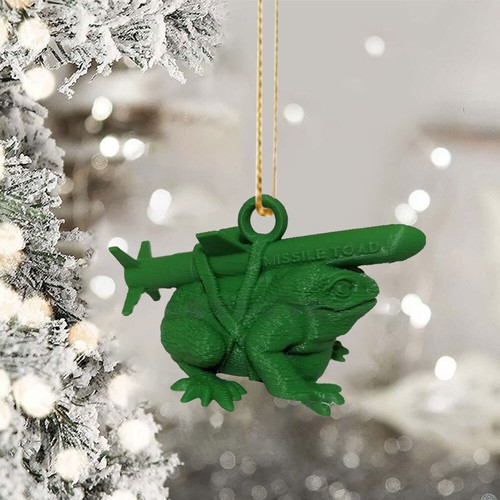 Christmas Missile Toad Ornament GT - Picture 5 of 13