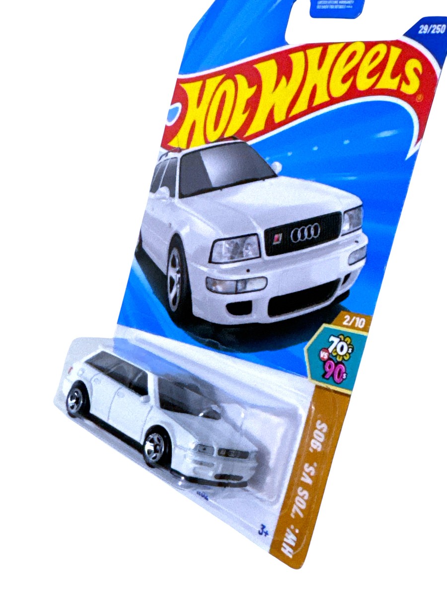 Hot Wheels 2025 White '94 Audi Avant RS2 29/250 HW: '70s VS. '90s