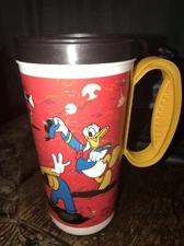 Whirley Warren Disney Parks Insulated Thermal Travel Mug Cup 2009 NO LID!