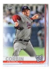 Patrick Corbin 2019 Topps Chrome Baseball Refractor #163 Washington Nationals