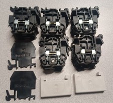 SQUARE D TERMINAL BLOCK, 9080 GM6, SERIES A, 600 V, 30 A, IEC 947-7-1, Qty 25