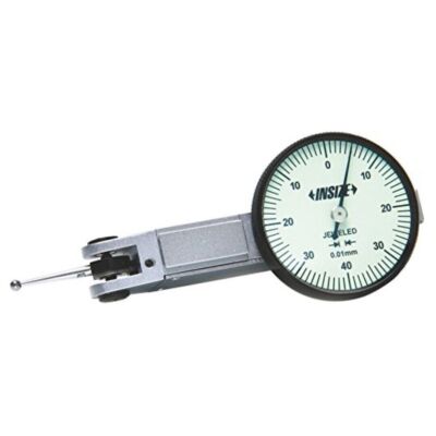 Insize 2380-08 Messuhr Test Indicator Jeweled Bearing Range 0,8 mm Graduation...
