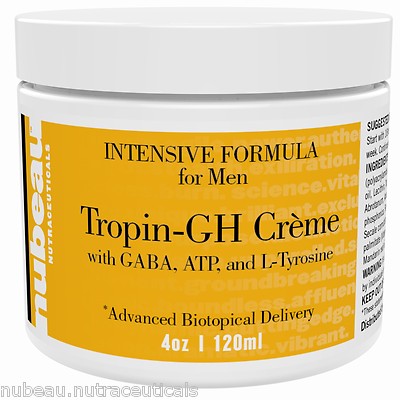 Men Anti-Aging Supplement GH Support Cream - 2 Month Supply