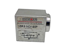PRESSMAIR VSR/8 INOX BSP Pneumatic Quick Exhaust Valve 1/8"