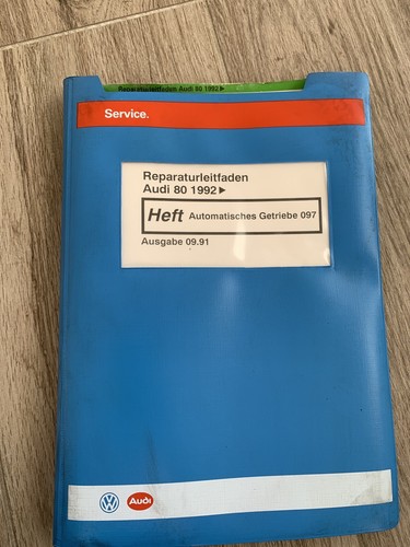 Reparaturleitfaden Audi 80 1992 Automatisches Getriebe 097