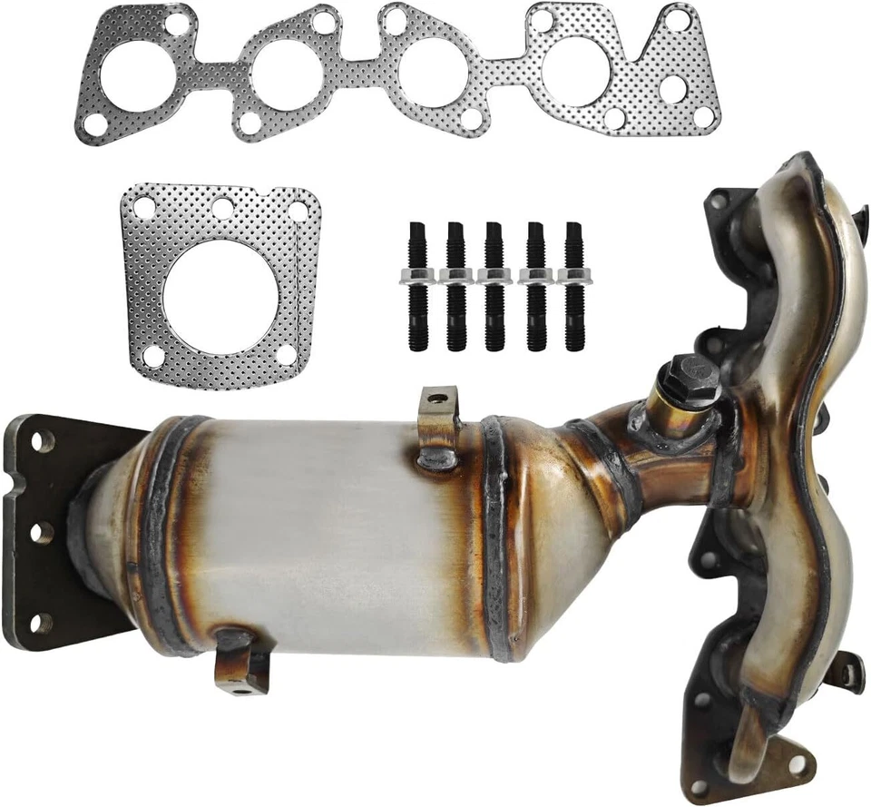 Каталитический конвертер переднего коллектора подходит для Chevrolet Spark 1,2 л 2013 2014 2015 годов выпуска - Изображение 3 из 4