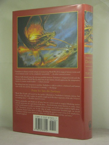 1st,signed by 2(auth,art),Darkness 3:Through the Darkness,Harry Turtledove(2001) - Picture 5 of 6