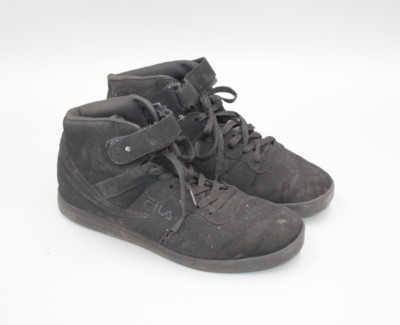 Fila Vulc 13 Mid Mens Size 11 Black Sneakers 1SC60526-001 DAMAGED Ankle Hightop