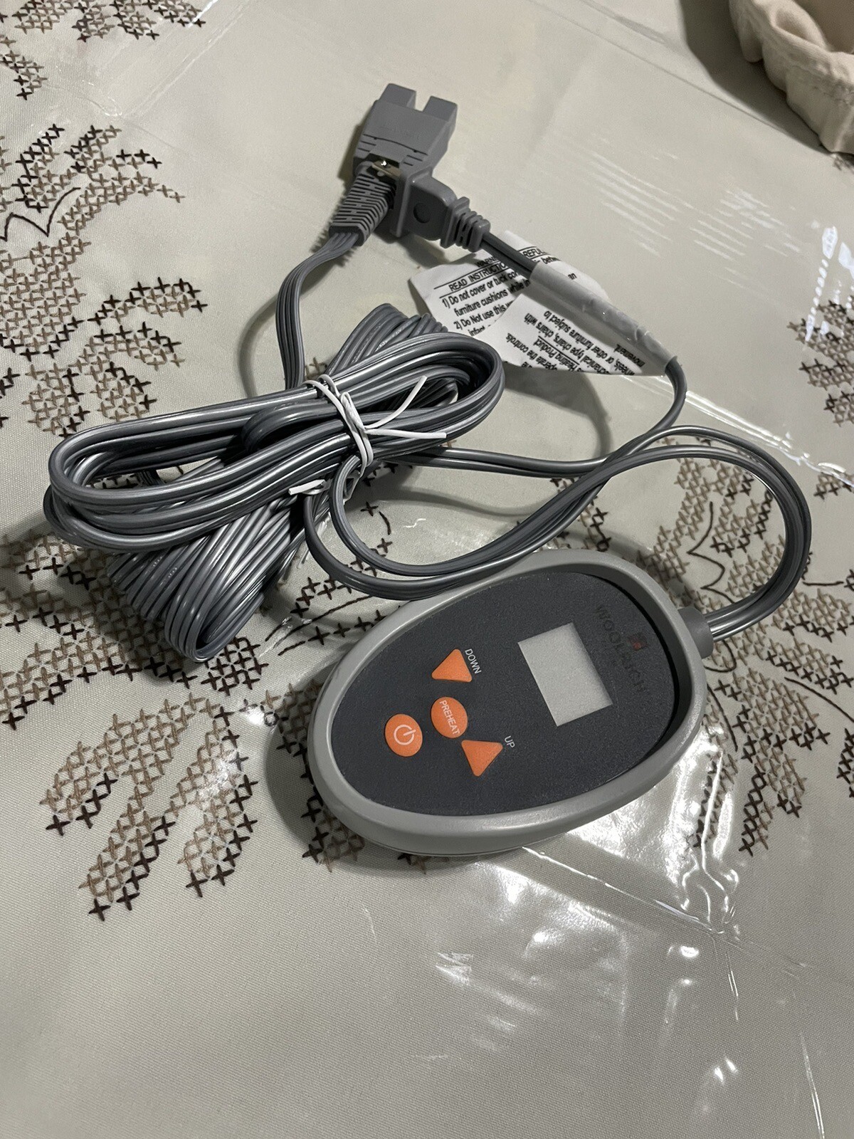 Woolrich Electric Heated Blanket Controller SCEB 2.4.3 Degrees of Comfort