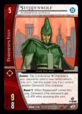 VS System: Steppenwolf, Darkseid's General - Foil [Played] VS: DC Superman Man o