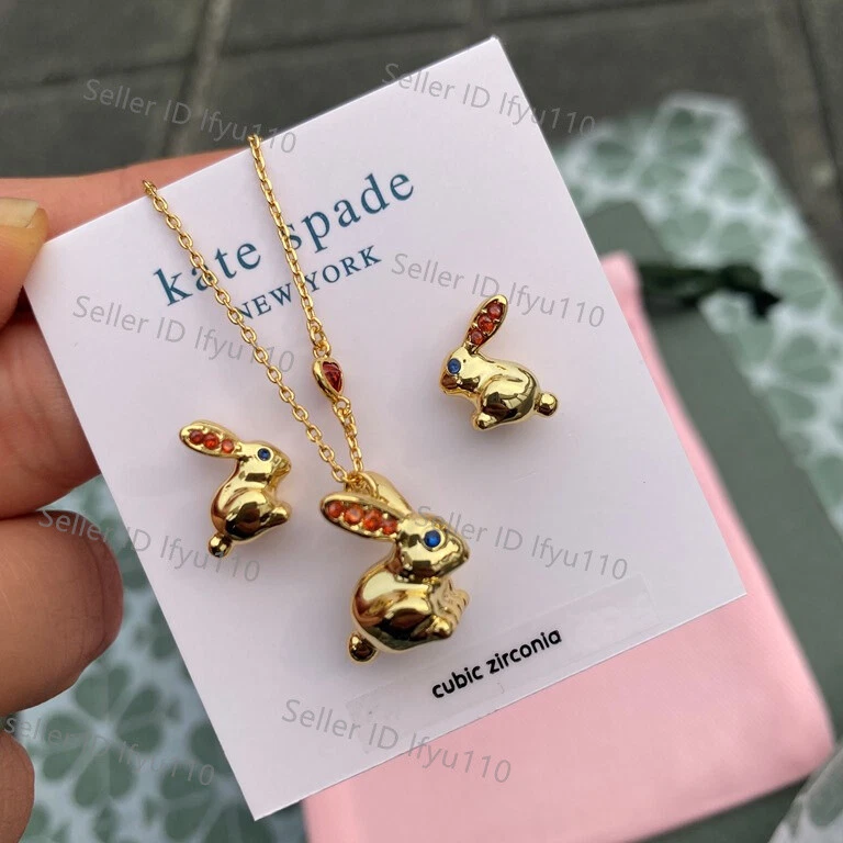 Kate spade bunny earrings online
