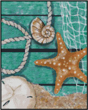 Seashells Counted Cross Stitch Chart #13-113