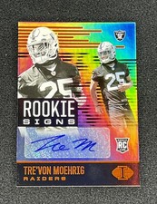 Panini Illusions Rookie Signs Trevon Moehrig Illusions Rookie RC Auto