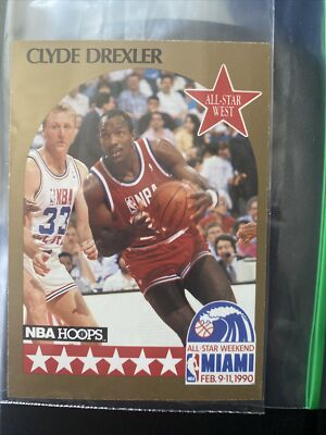 Nba Hoops Clyde Drexler All Star Card #16 | eBay