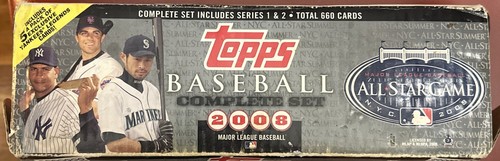 TOPPS 2008 BASEBALL CARD SET ** ALL STAR GAME *Read