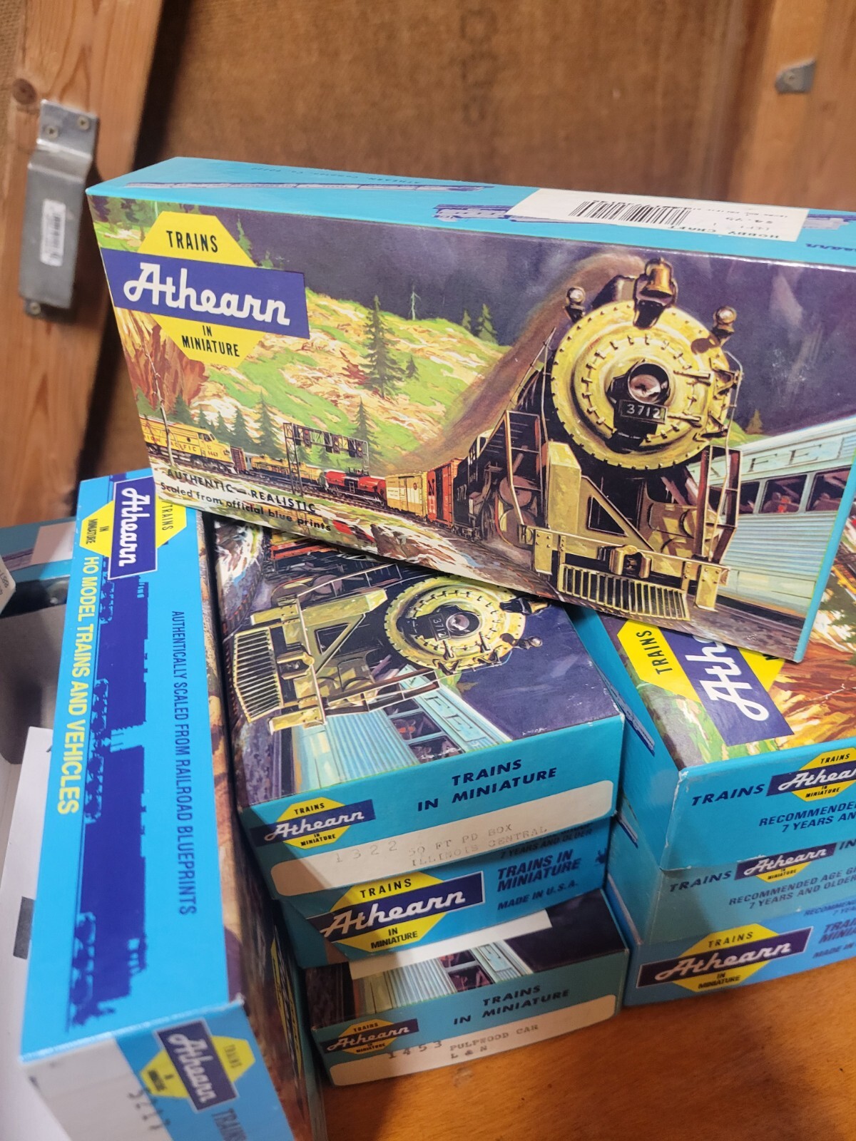 Athearn Model Train Boxes Lot Of 10 eBay