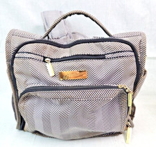 JUJUBE JU-JU-B.F.F. DIAPER BAG QUEEN OF THE NILE USED TWICE BLACK  WHITE