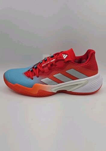 adidas Barricade Clay Women's Tennis Shoes Size 7.5 - Red/Blue HQ8427 New In Box