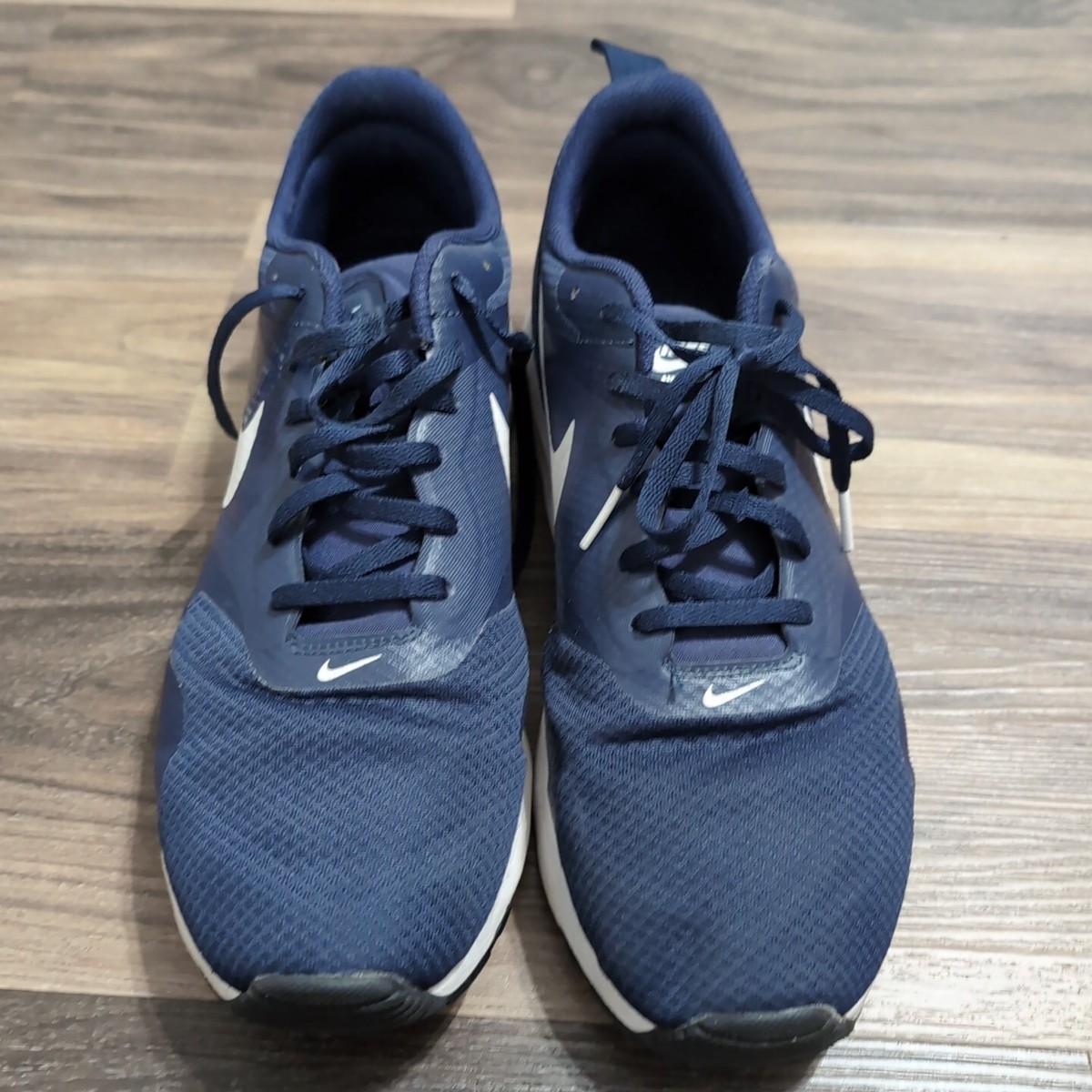 Nike Air Max Tavas Running Shoes Navy Men's 599409-409 Blue