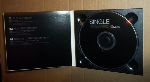 The Thievery Corporation The Richest Man In Babylon cd single ESL 2002 - Picture 2 of 3