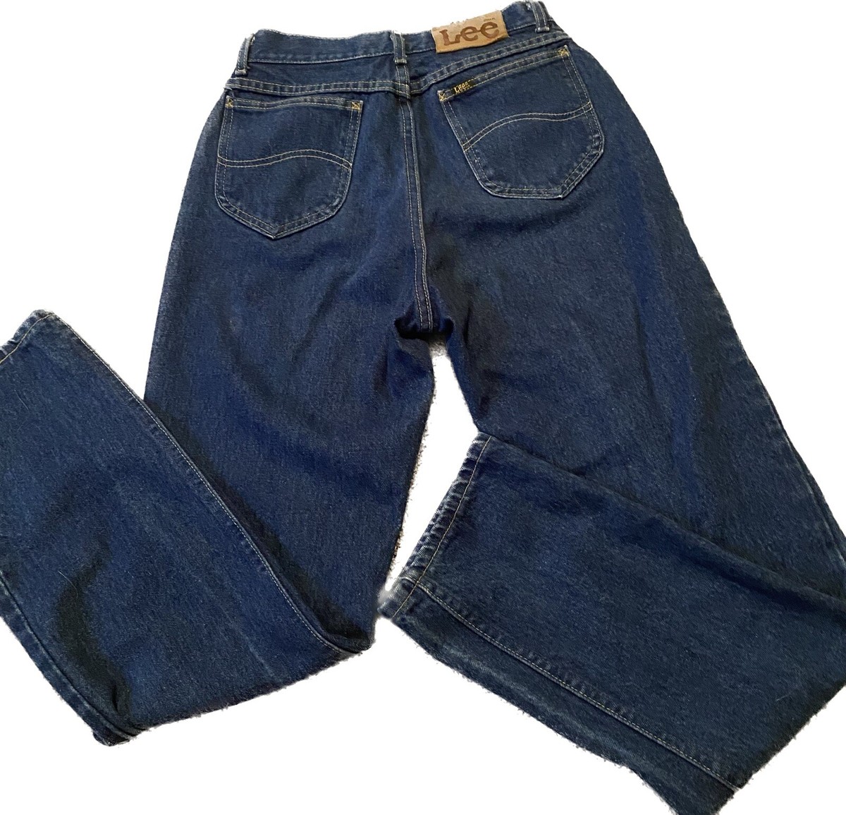 マム確認ページ Vintage Lee Womens Blue Jeans Mom Tapered Straight USA Made Size