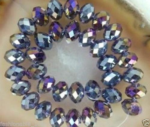 Großhandel 24 Farbe Kristall facettiert Abacus lose Perlen 3*4 mm, 4*6 mm,6*8mm - Bild 24 von 33