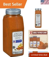 Vibrant 16 oz Moroccan Spices - Flavorful Blend of Cumin, Turmeric, Cinnamon