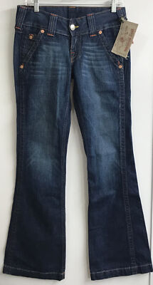 True Religion Sammy Old Multi Boot Cut Medium Blue Denim Jeans New