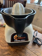 Proctor Silex Juicit Automatic Citrus Juicer J101WA Vintage Made in USA Tested