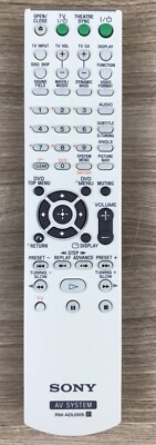 Original Sony Fernbedienung   AV System   RM-ADU005
